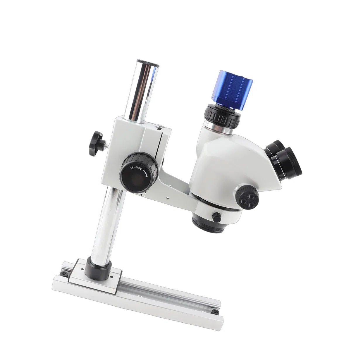 Eujgoov Kit Stereomicroscopio Trinoculare 7x, 50x, Imaging 24MP (Spina
