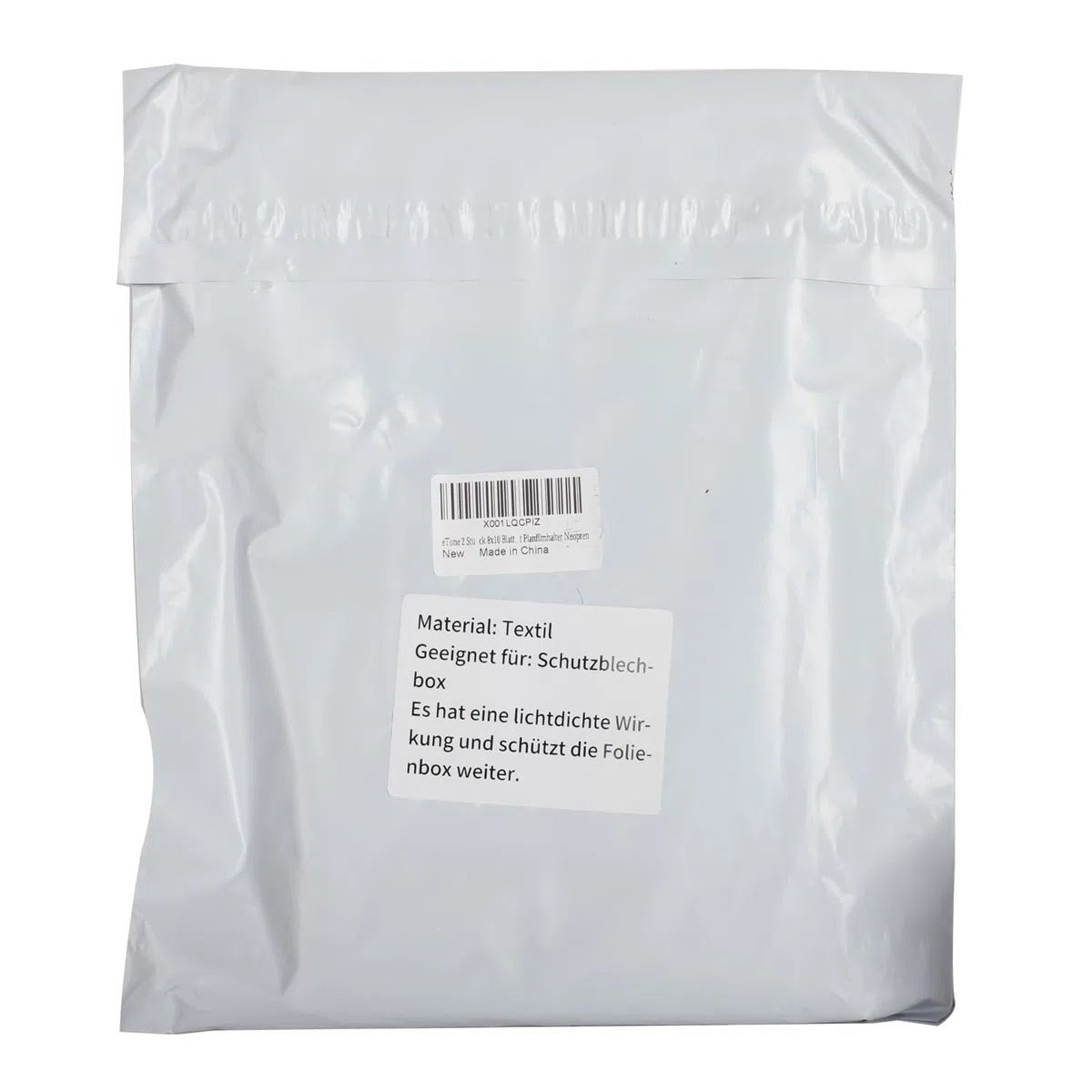 eTone 2 pezzi 8 x 10 fogli di supporto per film in neoprene per 8 x 10 cm