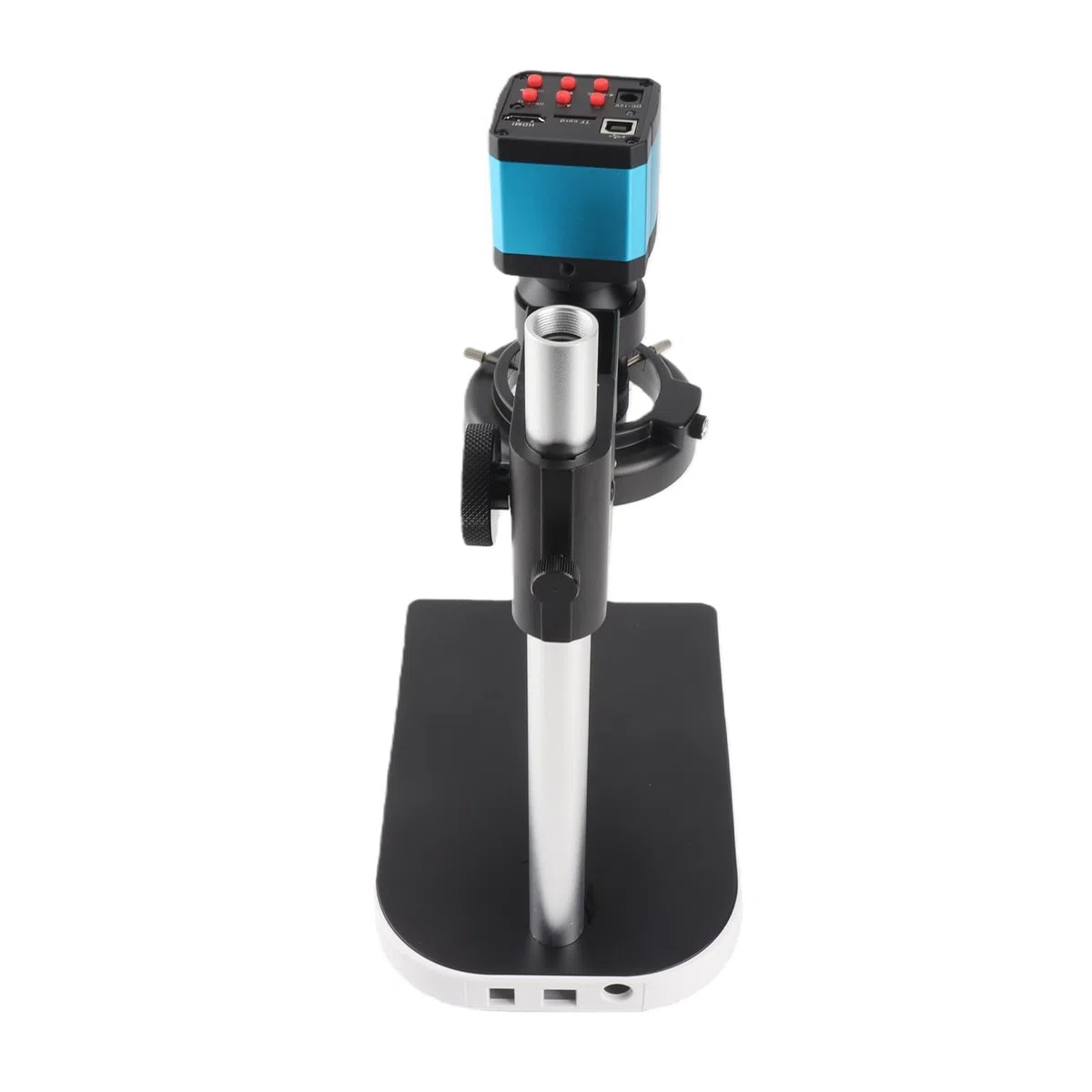 Microscopio 14 MP, microscopio industriale a LED, 14 milioni di pixel, micro scopio industriale, HDMI, USB HD, 100 x 1,43 μm x 1,43 μm, C/CS 14 MP, sensore CMOS Microscope Camera, molti accessori