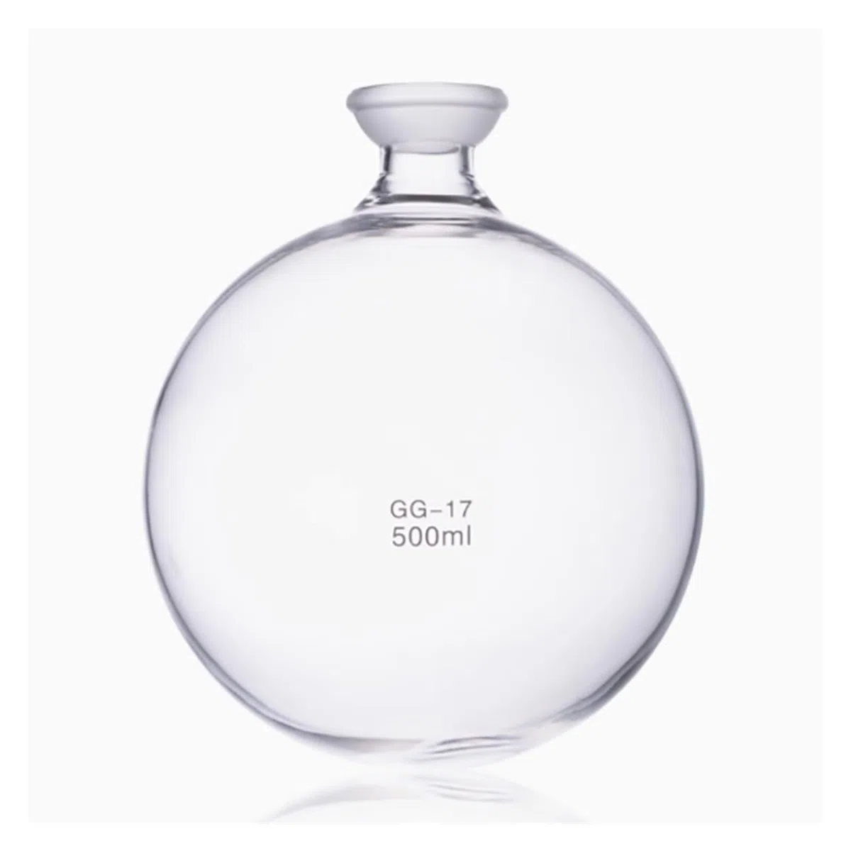 Pallone da distillazione a fondo tondo con parete spessa e resistente alle alte temperature, con bocca fresata a sfere(500ml Mouth 35)