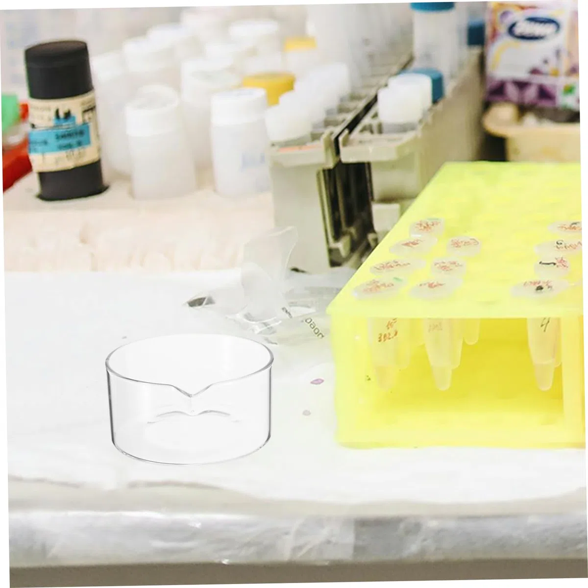 Capsula Di Petri in Vetro Beccuccio, Piatto Di Cristallizzazione Per Evaporazione, Attrezzatura Da Laboratorio Per Esperimenti Scientifici