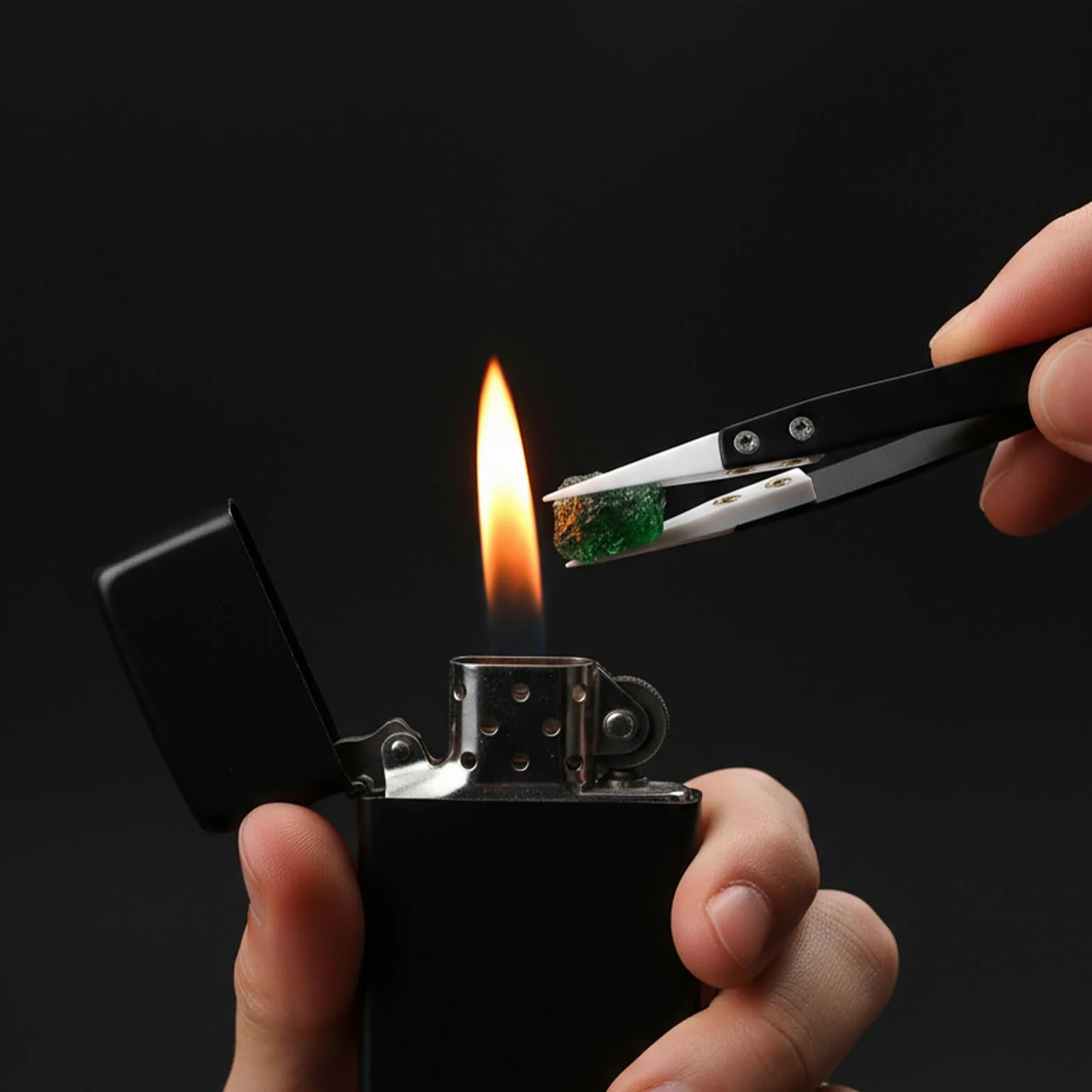 Set di 3 pinzette di precisione inversa in ceramica, non conduttive, resistenti al calore, anti magnetiche, per saldatura elettronica, punte curve appuntite per pizzicare bobine, gioielli, riparazione