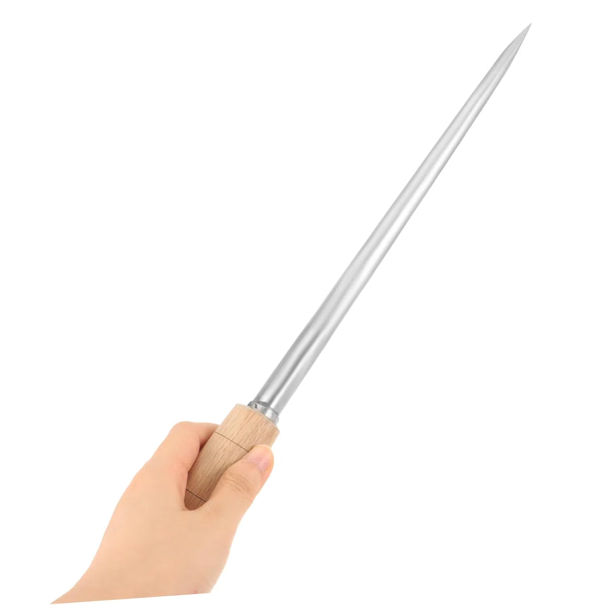 Toddmomy Campionatore Per Cereali in Acciaio Resistente Sonda Campionatore Di Grano e Mais in Legno e Facile Da Usare