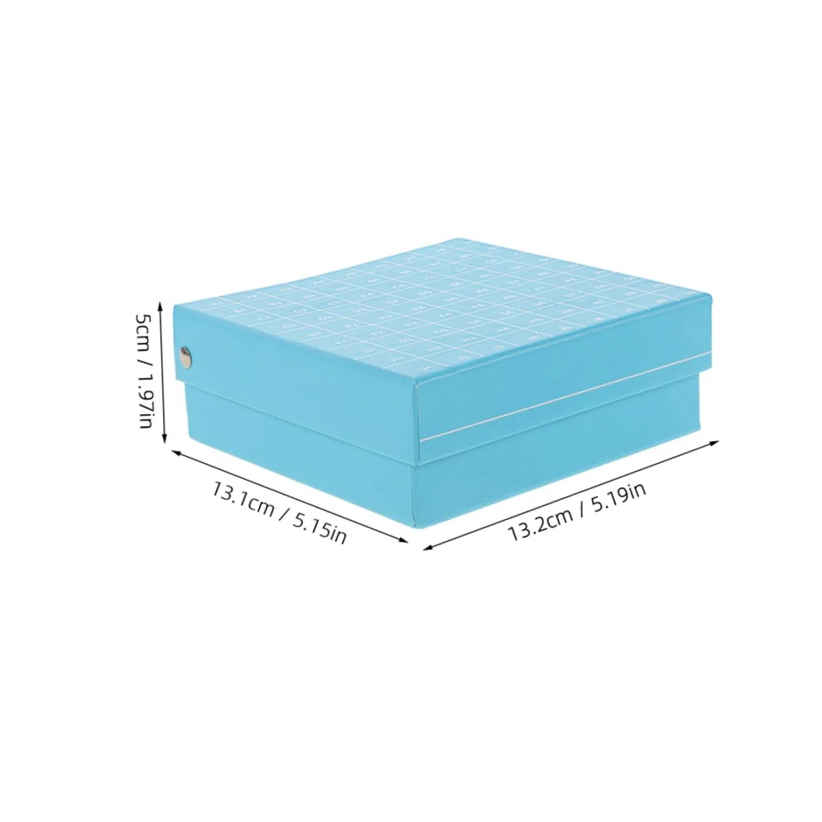 ULTECHNOVO 2pezzi Scatola Porta Provette Da Centrifuga Multi-grid in Carta e Plastica Riciclabile Contenitore Per Microcentrifughe Supporto Pratico e Robust Per Laboratorio Scomparti