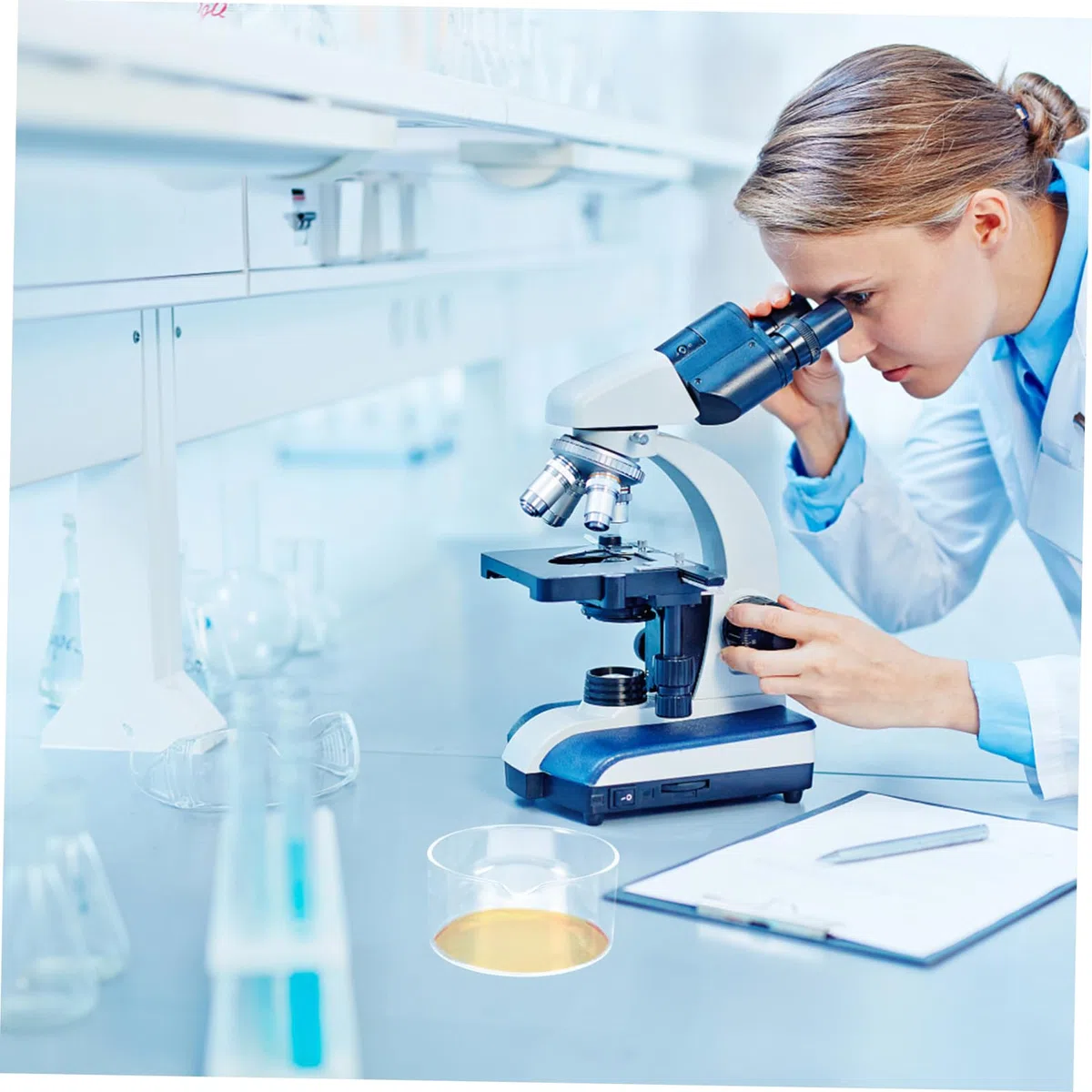 Capsula Di Petri in Vetro Beccuccio, Piatto Di Cristallizzazione Per Evaporazione, Attrezzatura Da Laboratorio Per Esperimenti Scientifici