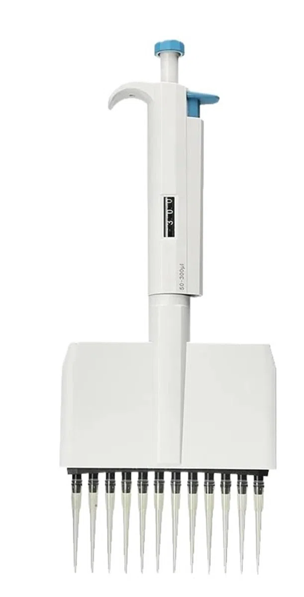 Pipetta elettronica, Pipetta, Micropipetta Digitale A Capacità Variabile Da 0,5ul-300ul Regolabile Manualmente,Dispositivo pipetta portatile(5-50μl)