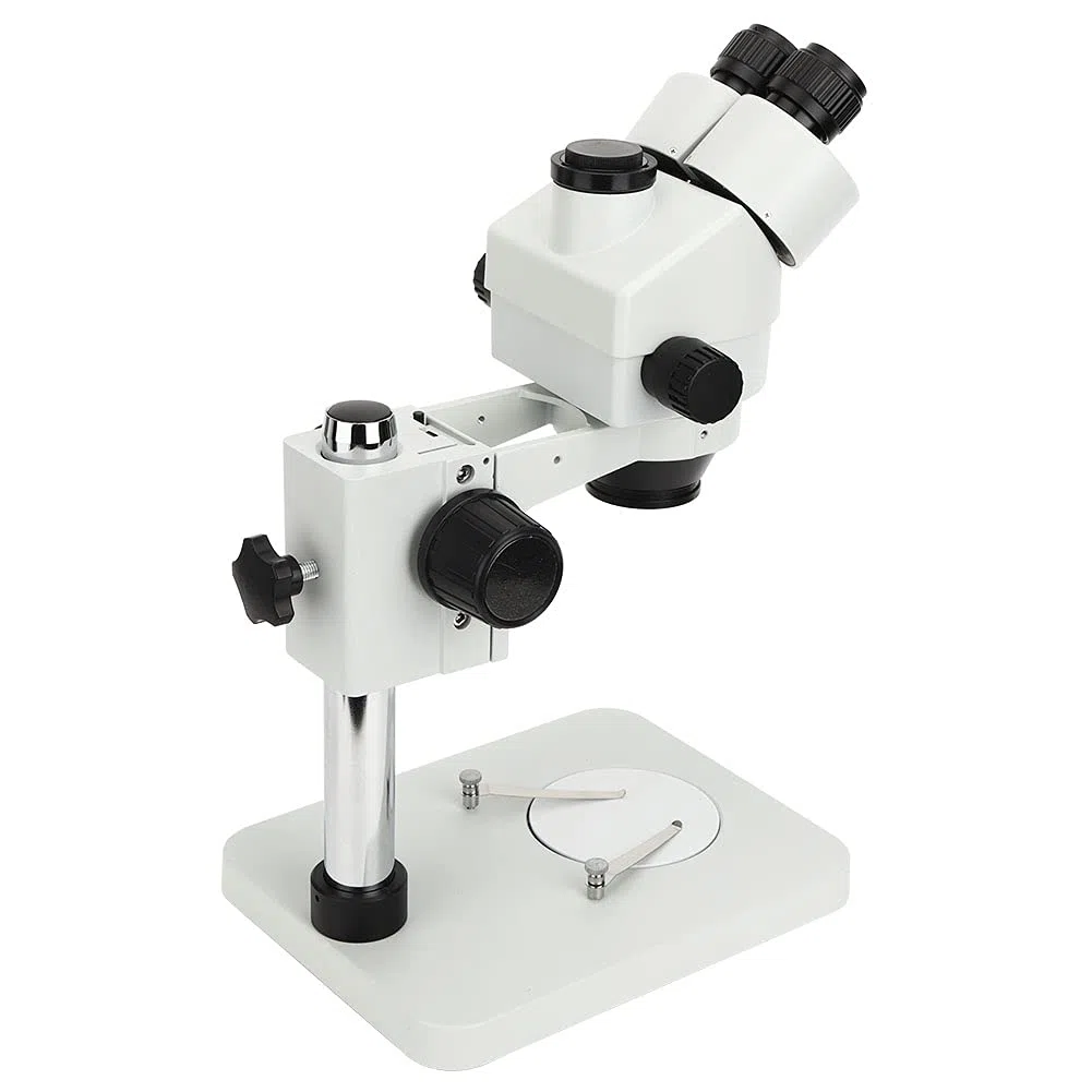 aqxreight Microscopio Elettronico Stereoscopico Trinoculare Ingrandimento Strumento di Osservazione di Laboratorio Oculare per Occhi Alti Fi Microscopio TrinoculareMicroscopio StereoscopicoElettrone
