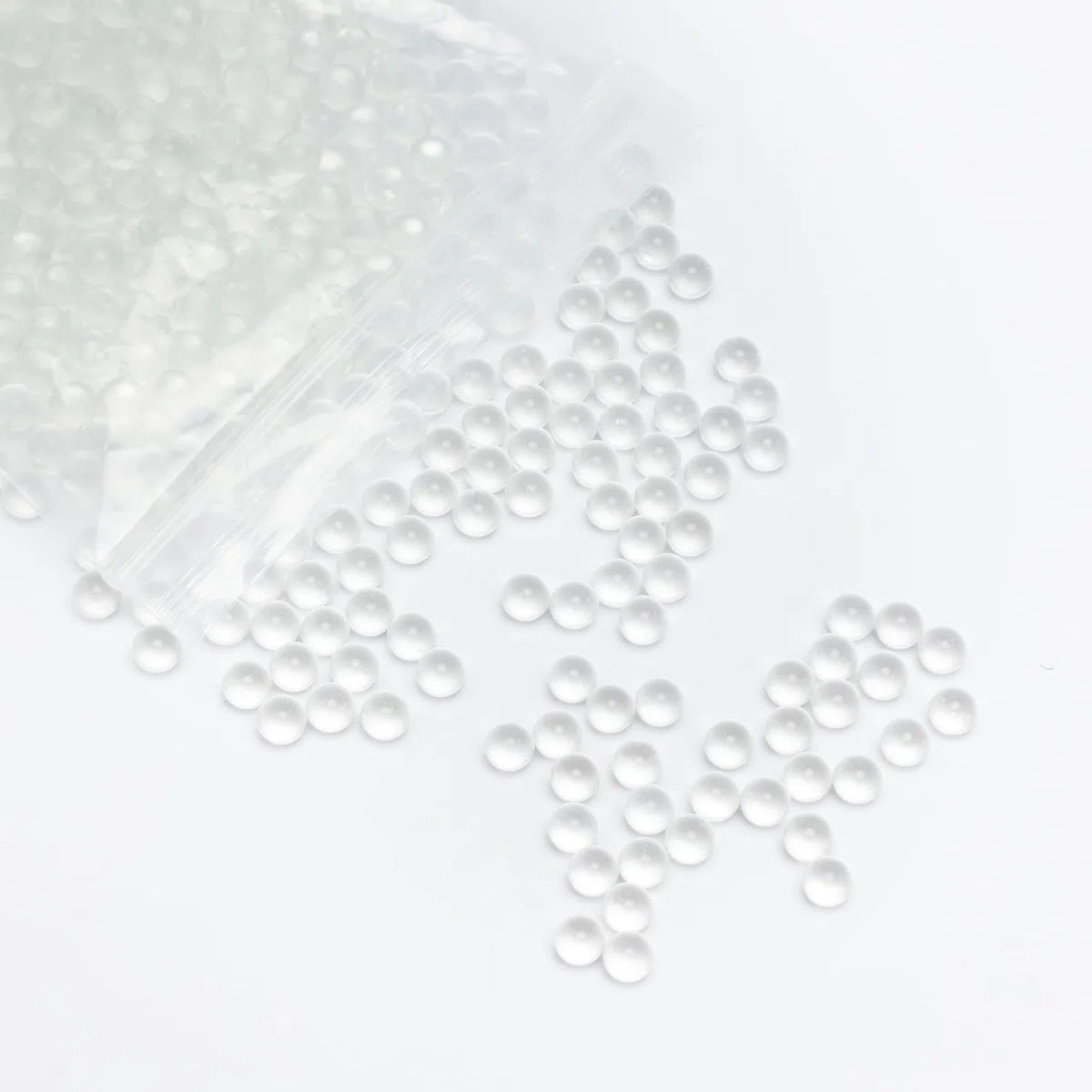 stonylab Perle di Vetro Rotonde - Sfere di Vetro per Prevenire il Surriscaldamento e l'ebollizione in Laboratorio Pietre di Ebollizione in Vetro Trasparente, Diametro 3 mm, 1000 Perle per Confezione