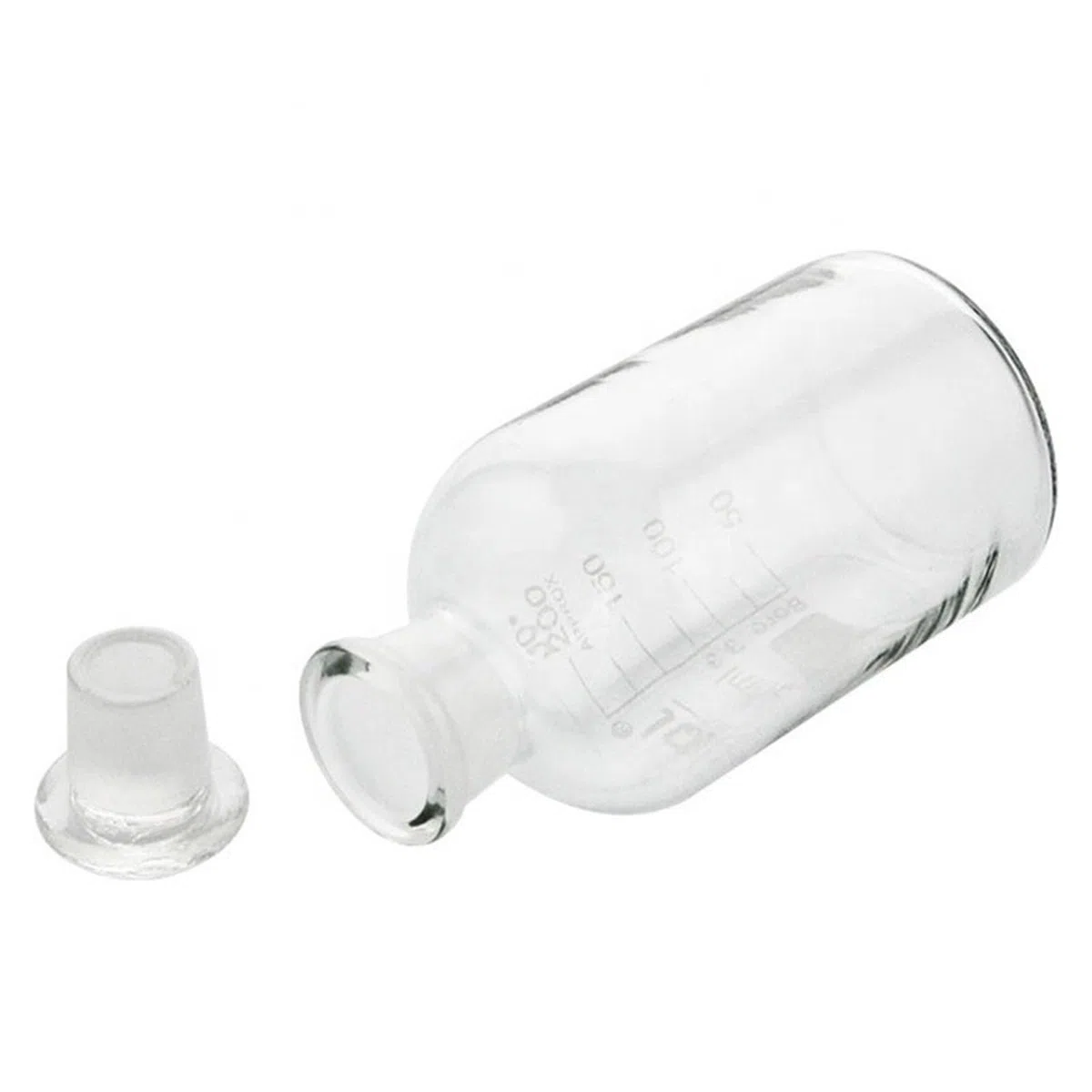 Bottiglia per reagenti, Flacone for reagenti a Collo Piccolo in Vetro al silicio ad Alto Contenuto di Boro, 60-1000 ml (Confezione da 2 Disponibile)(60ml-1000ml)
